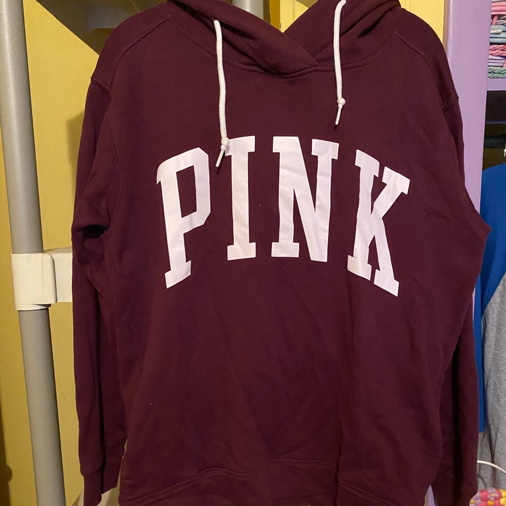 Pink hoodie